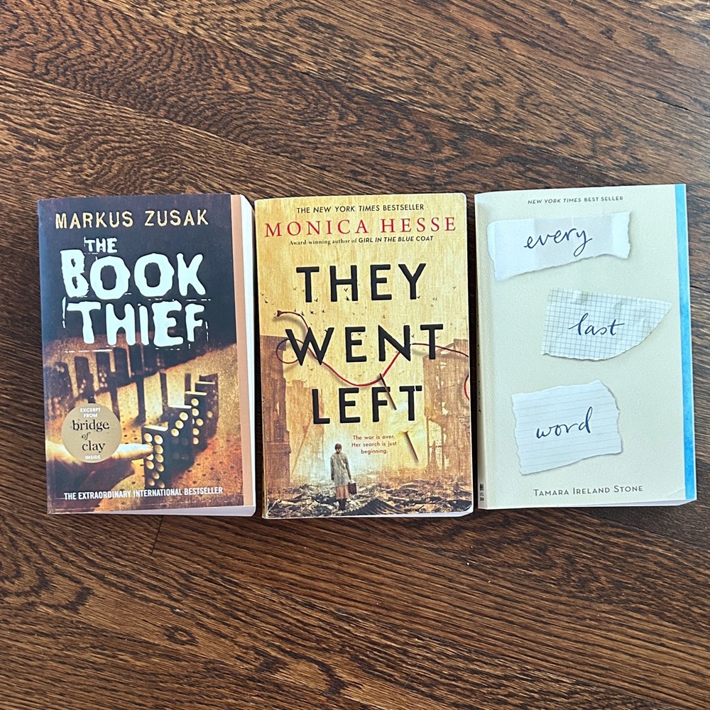 Set of Three Bestselling Books